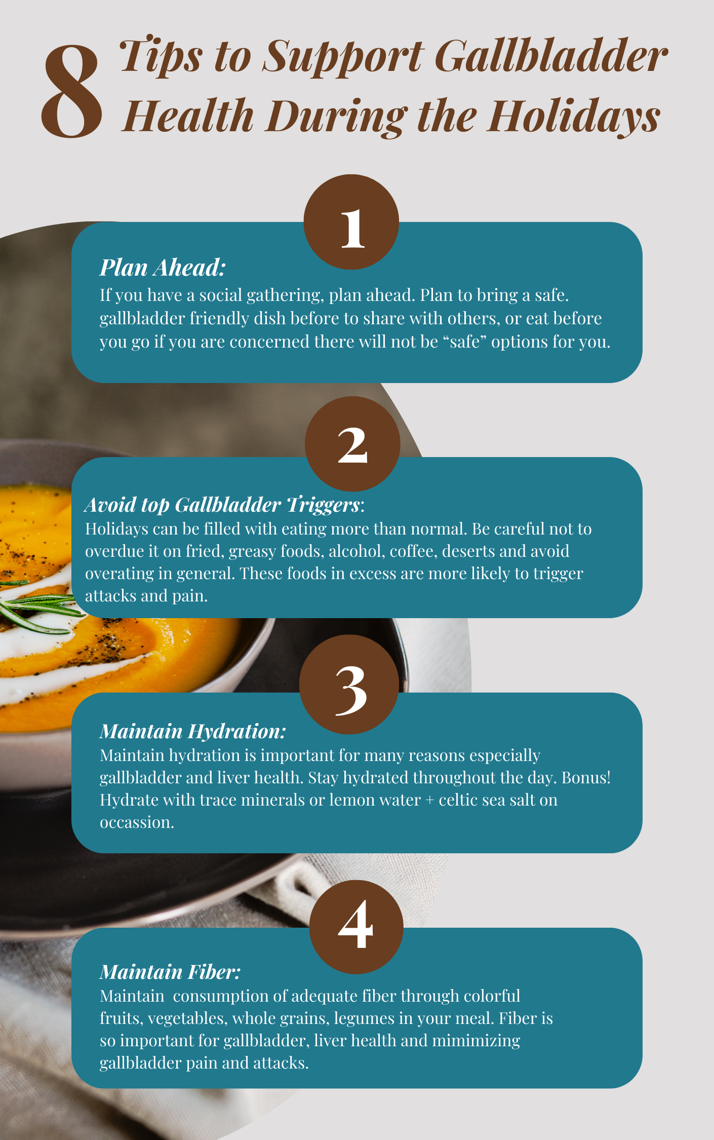 Gallbladder Holiday Meal Plan Gallbladder Holiday Meal Plan